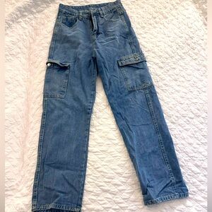 Cargo Jeans - 3 pairs  for $25.00- Size Appropriate 27-28 Waist
